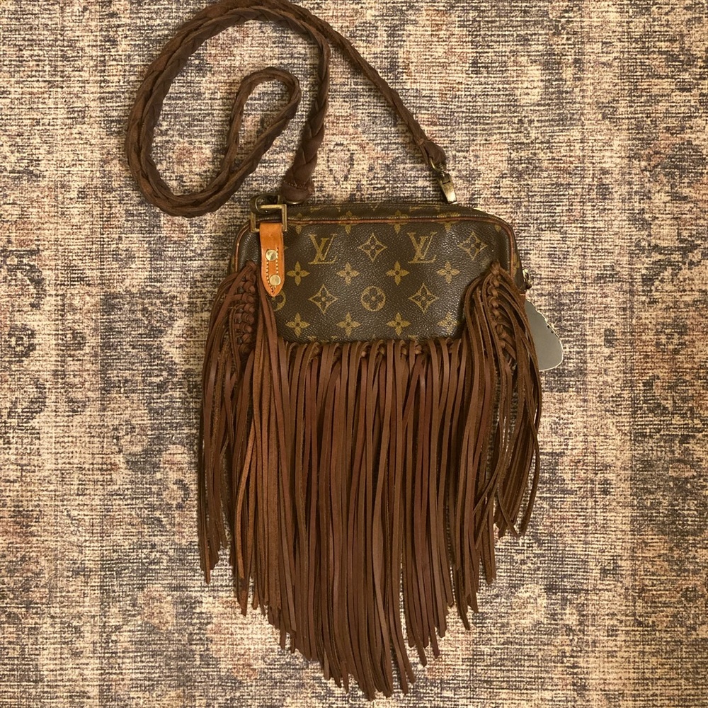 Vintage Boho Bags Revamped Louis Vuitton Bag
